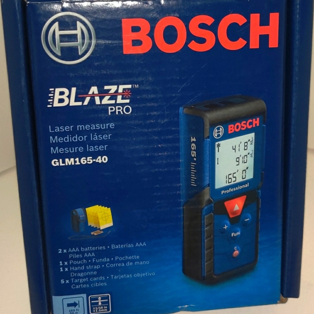 Bosch Blaze Pro  Laser New